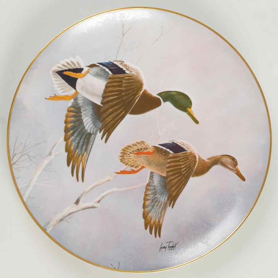 World of Game Birds Malllards - Whistling In - No Box by Fairmont Collectible-1