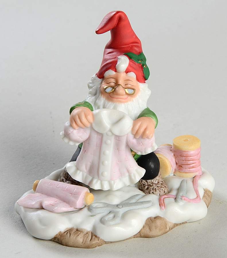 Holiday Hamlet Dollmaker - Boxed by Fitz & Floyd-1