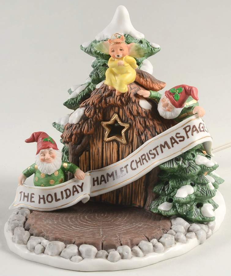 Holiday Hamlet Christmas Pageant Stage - Boxed by Fitz & Floyd-1
