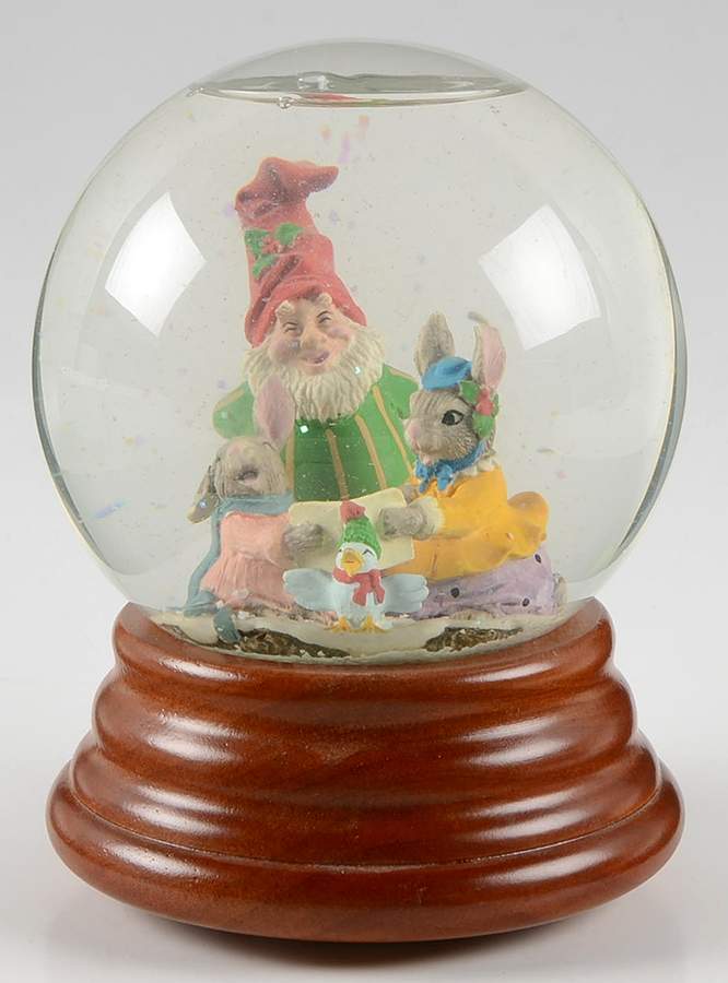 Holiday Hamlet Holiday Hamlet Waterball/Globe - Boxed by Fitz & Floyd-1