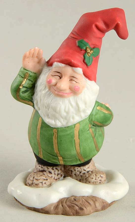 Holiday Hamlet Waving Elf - Boxed by Fitz & Floyd-1