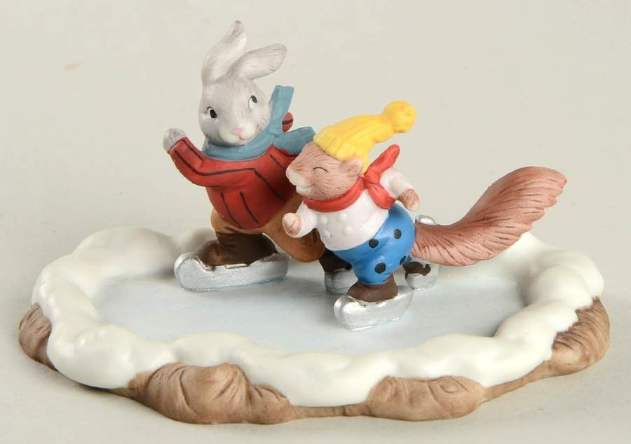 Holiday Hamlet Skaters - Boxed by Fitz & Floyd-1