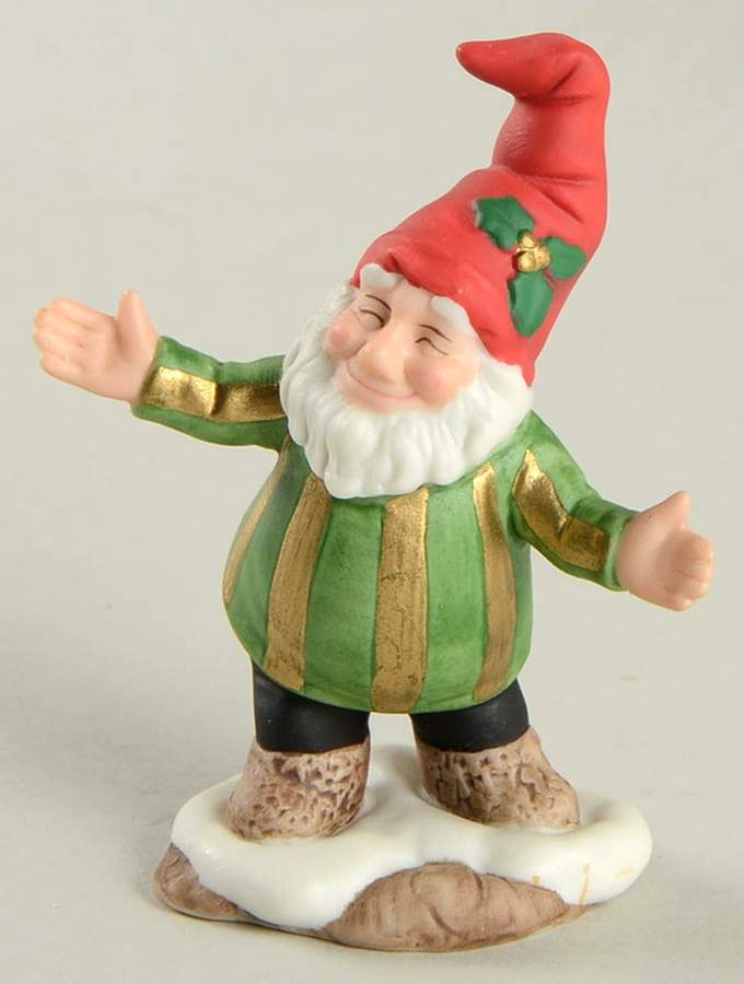 Holiday Hamlet Welcoming Elf - Boxed by Fitz & Floyd-1
