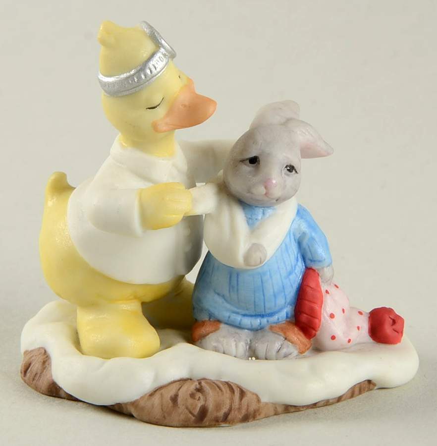 Holiday Hamlet Dr. Quack And Patient - Boxed by Fitz & Floyd-1