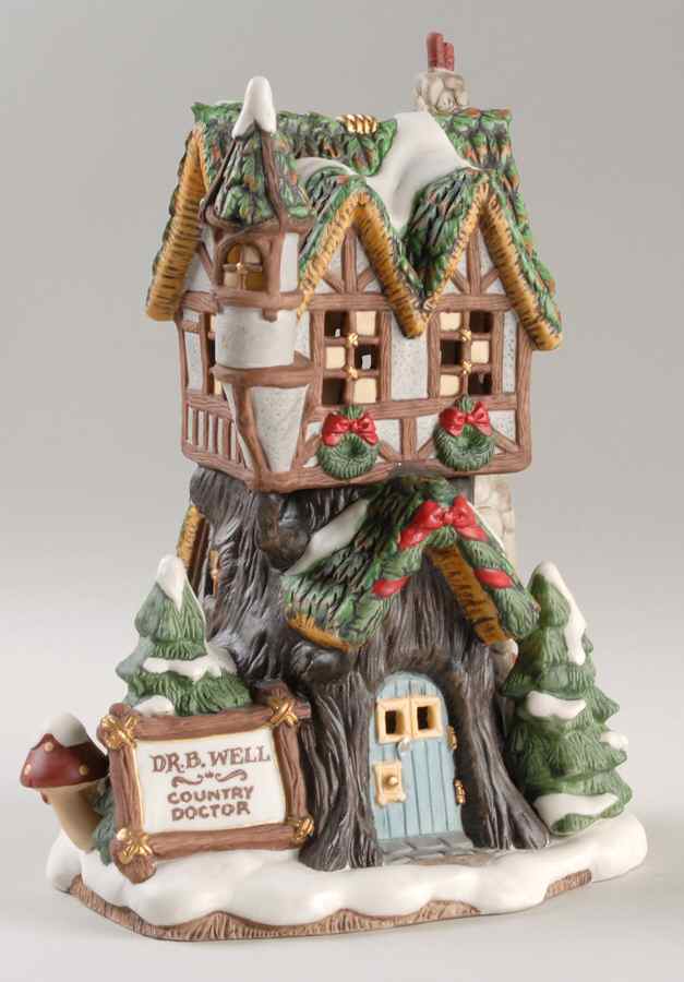 Holiday Hamlet Doctors Office - No Box by Fitz & Floyd-1