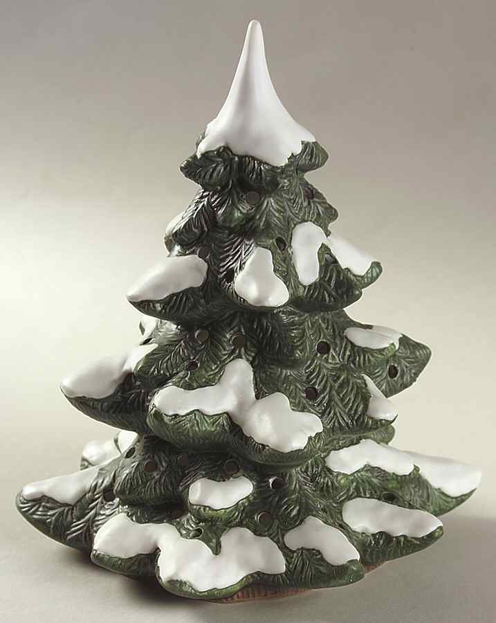Holiday Hamlet Christmas Tree-Large - No Box by Fitz & Floyd-1