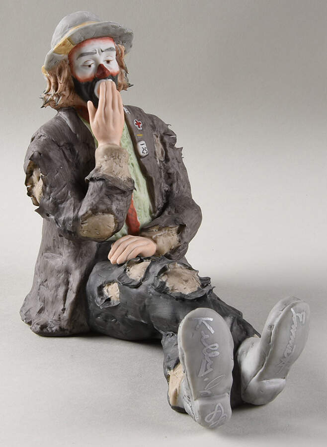 Emmett Kelly Jr-Figurine Bedtime - No Box by Flambro-1