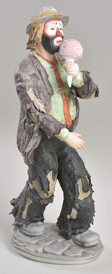 Emmett Kelly Jr-Figurine Cotton Candy - No Box by Flambro-1
