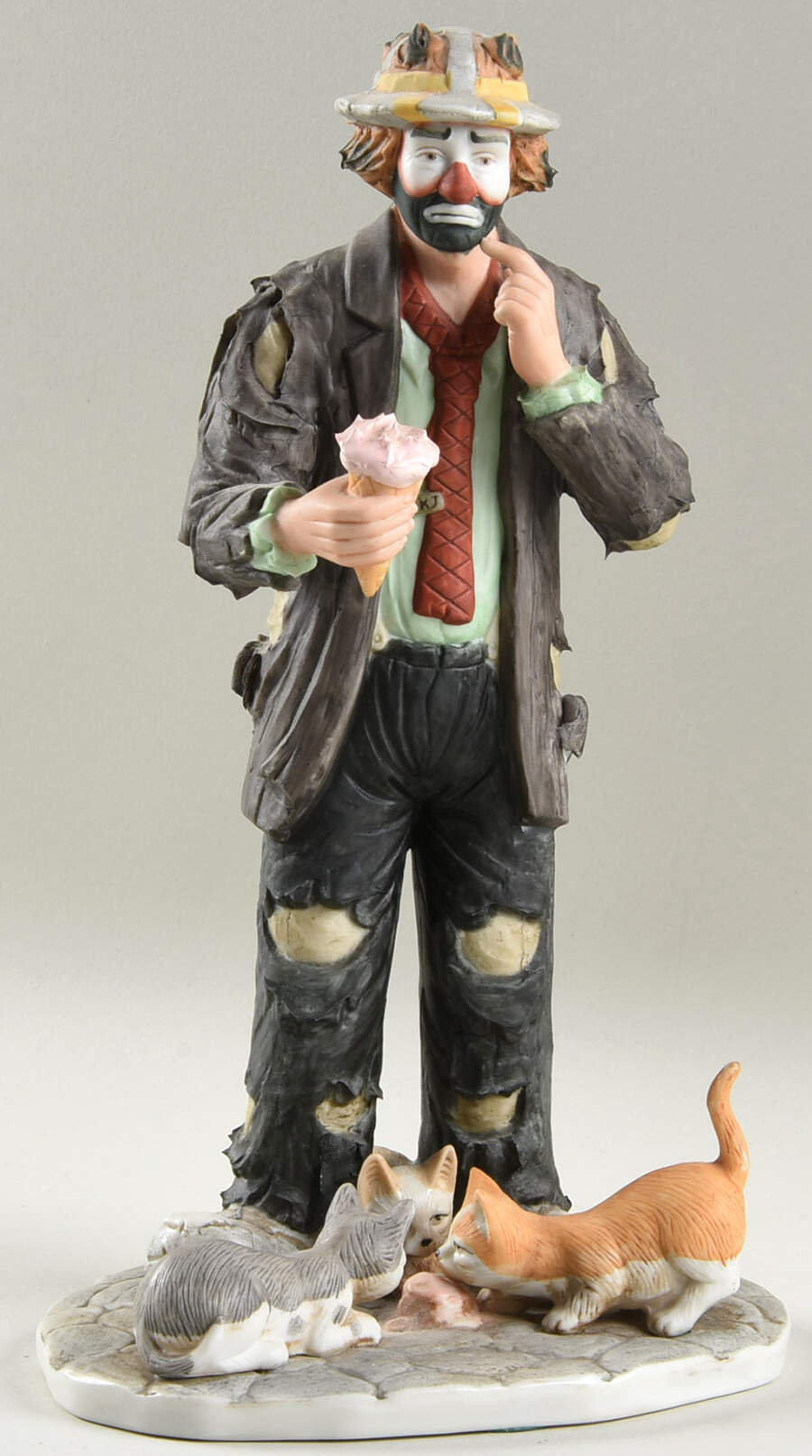 Emmett Kelly Jr-Figurine No Use Crying  - No Box by Flambro-1