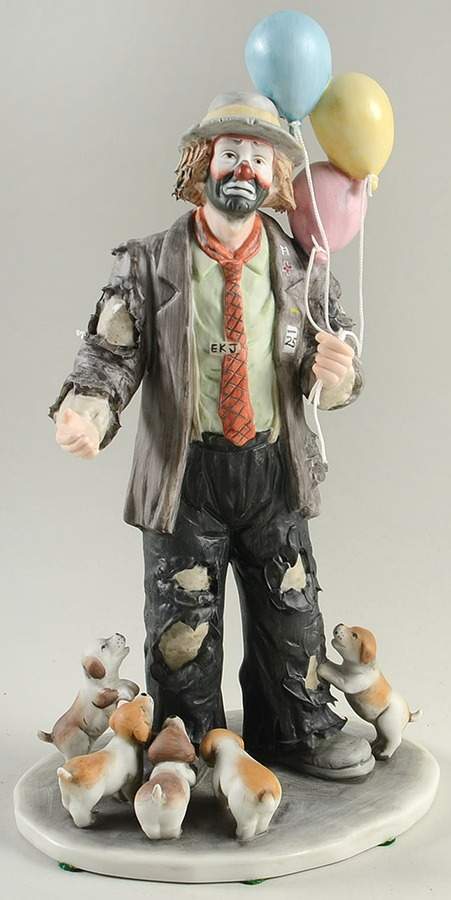 Emmett Kelly Jr-Figurine My Favorite Things - Boxed by Flambro-1