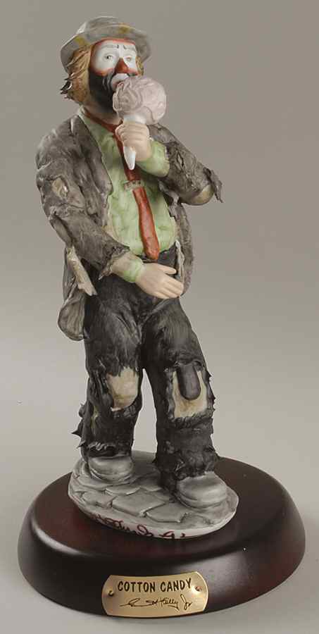 Emmett Kelly Jr-Figurine Cotton Candy - Boxed by Flambro-1