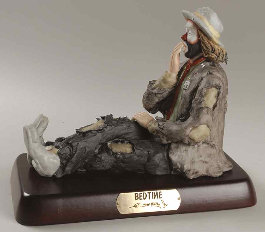 Emmett Kelly Jr-Figurine Bedtime - No Box by Flambro-1