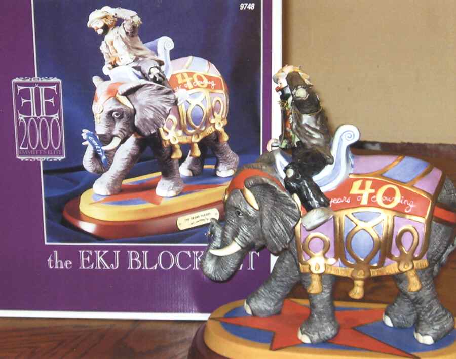 Emmett Kelly Jr-Figurine Circus Parade - Boxed by Flambro-1