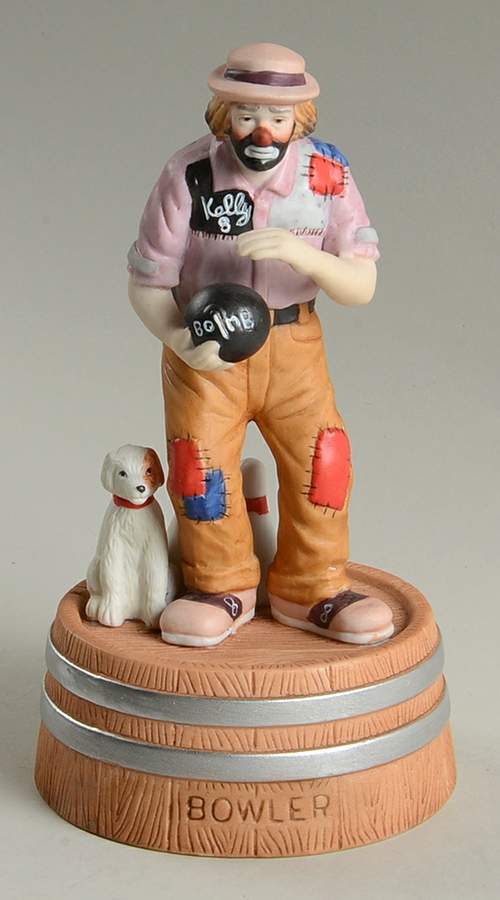 Flambro Musical Figurine Bowler-Impossible Dream - Boxed by Flambro-1
