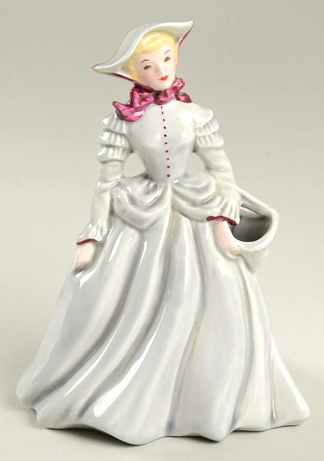 Florence Ceramics Figurine Lea-Flower Holder - No Box by Florence Ceramics-1