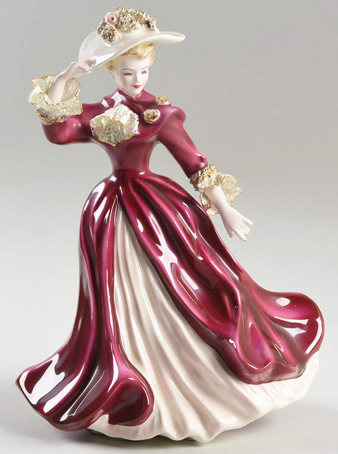 Florence Ceramics Figurine Cynthia-Rose - No Box by Florence Ceramics-1