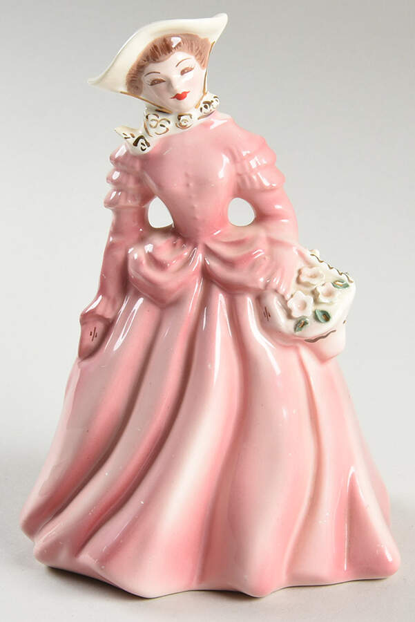 Florence Ceramics Figurine Ann-Pink  - No Box by Florence Ceramics-1