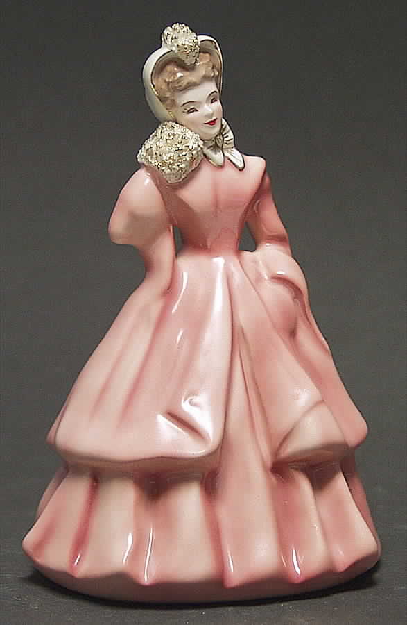 Florence Ceramics Figurine Irene-Pink - No Box by Florence Ceramics-1