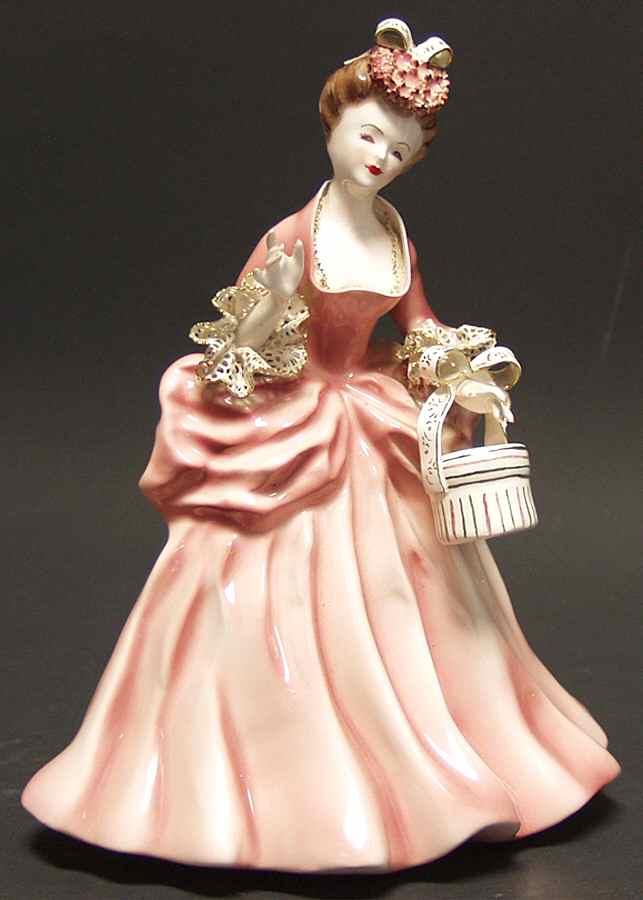 Florence Ceramics Figurine Marilyn-Pink - No Box by Florence Ceramics-1