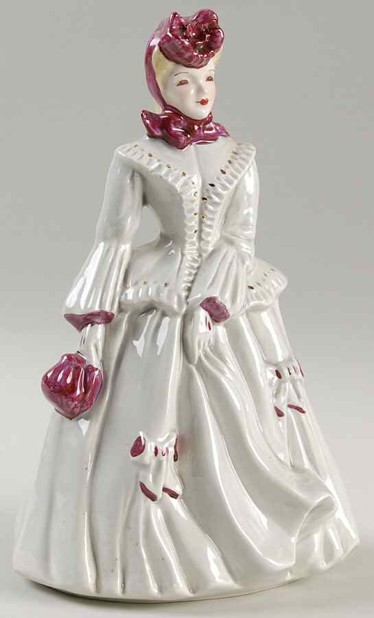 Florence Ceramics Figurine Sarah-Gray & Violet - No Box by Florence Ceramics-1