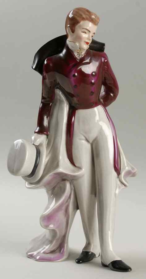 Florence Ceramics Figurine Victor-Magenta - No Box by Florence Ceramics-1