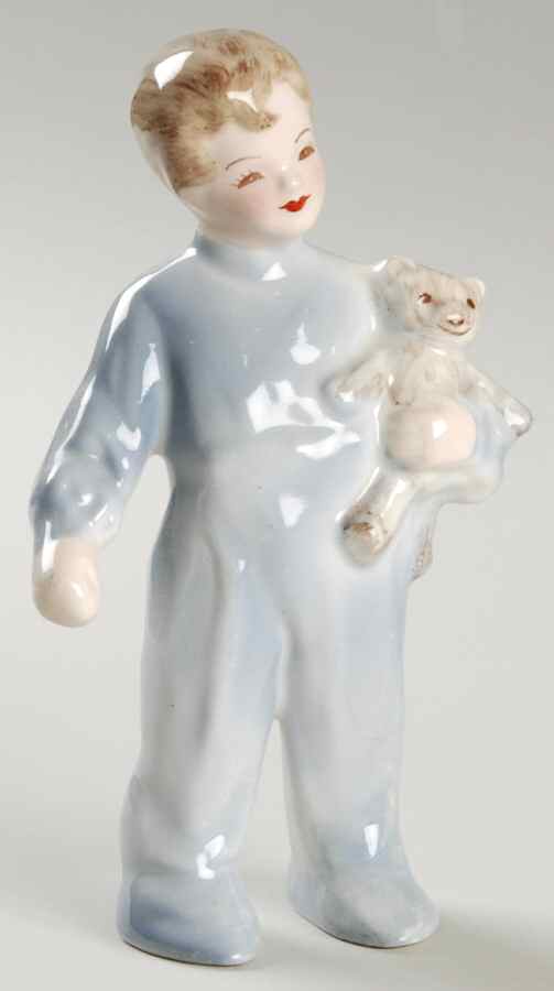 Florence Ceramics Figurine Wynkin-Brown Hair - No Box by Florence Ceramics-1