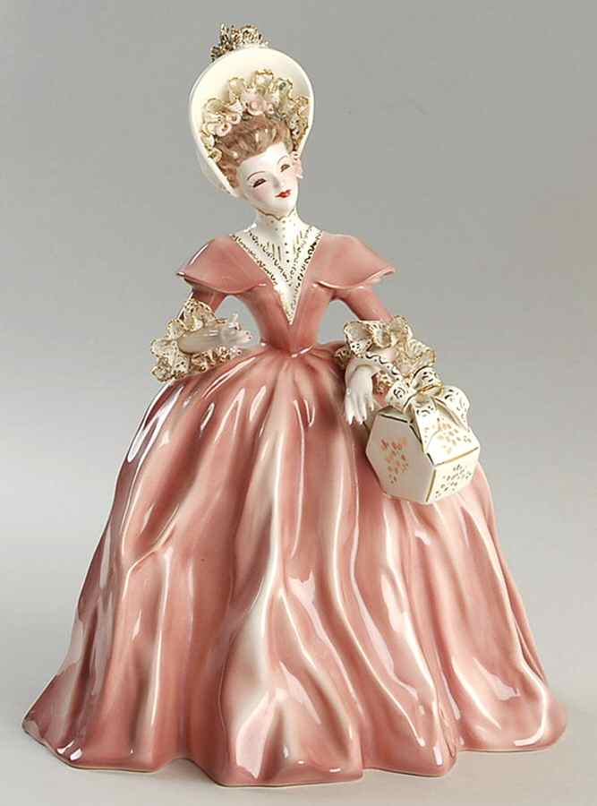 Florence Ceramics Figurine Georgette-Rose - No Box by Florence Ceramics-1