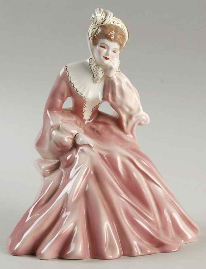 Florence Ceramics Figurine Rebecca-Pink - No Box by Florence Ceramics-1