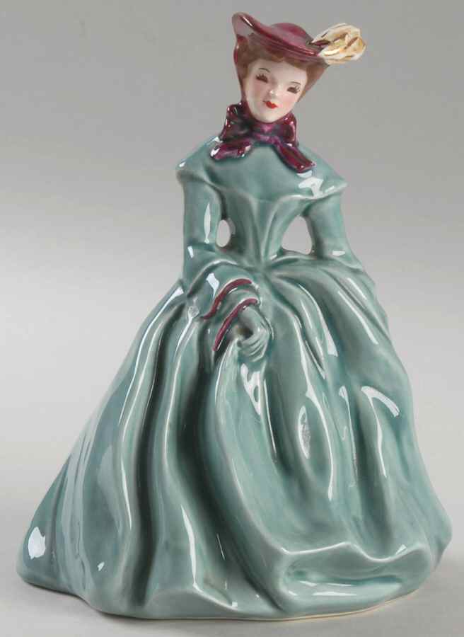 Florence Ceramics Figurine Sue-Teal - No Box by Florence Ceramics-1