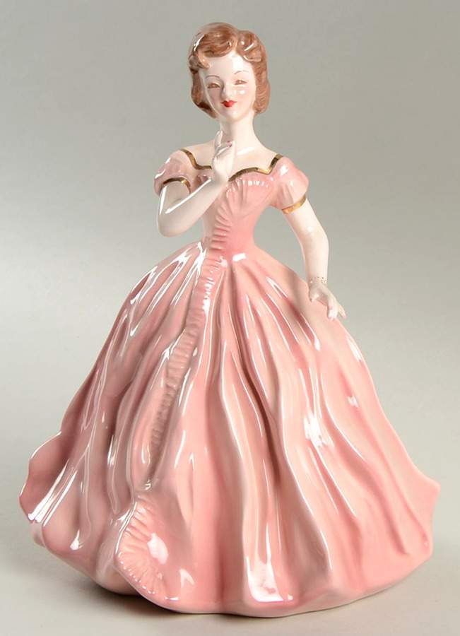 Florence Ceramics Figurine Cindy - Pink - No Box by Florence Ceramics-1