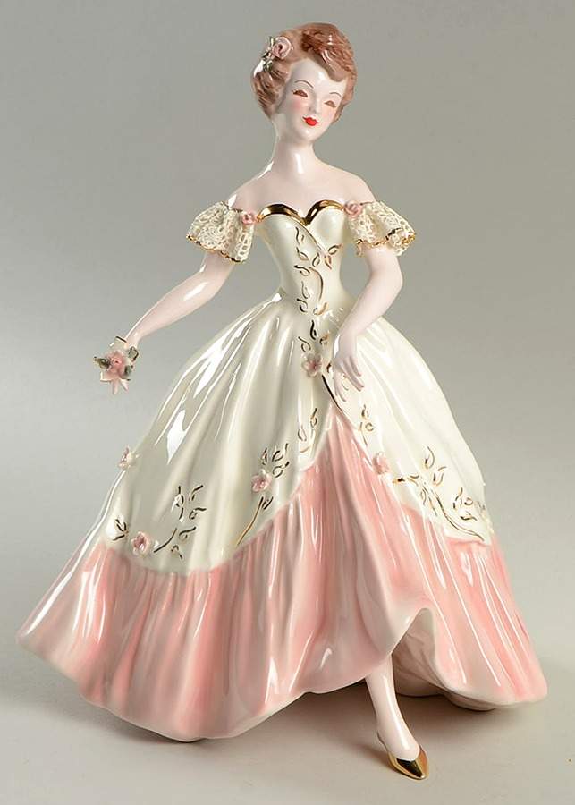 Florence Ceramics Figurine Carol - No Box by Florence Ceramics-1
