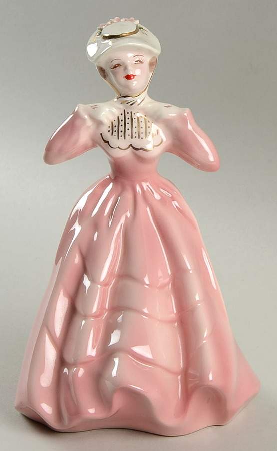 Florence Ceramics Figurine Laura-Shadow Pink - No Box by Florence Ceramics-1