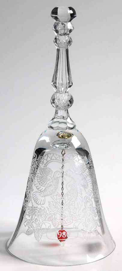 Fostoria Bell Happy Birthday-Doves - No Box by Fostoria-1