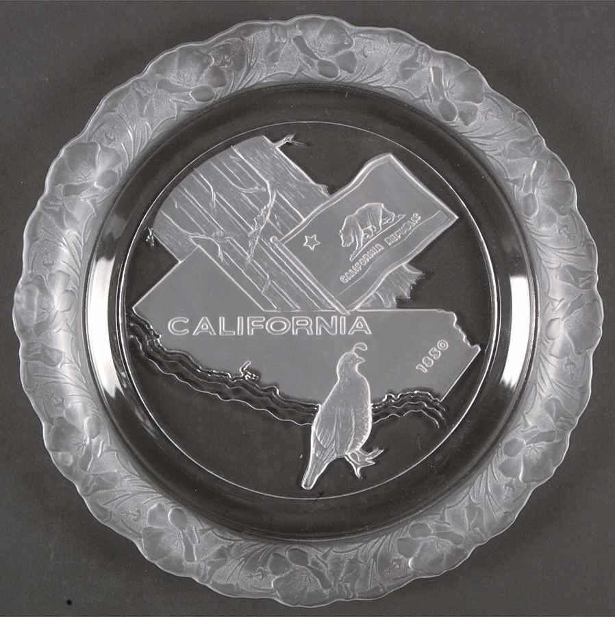 State Plate California - With Box by Fostoria-1
