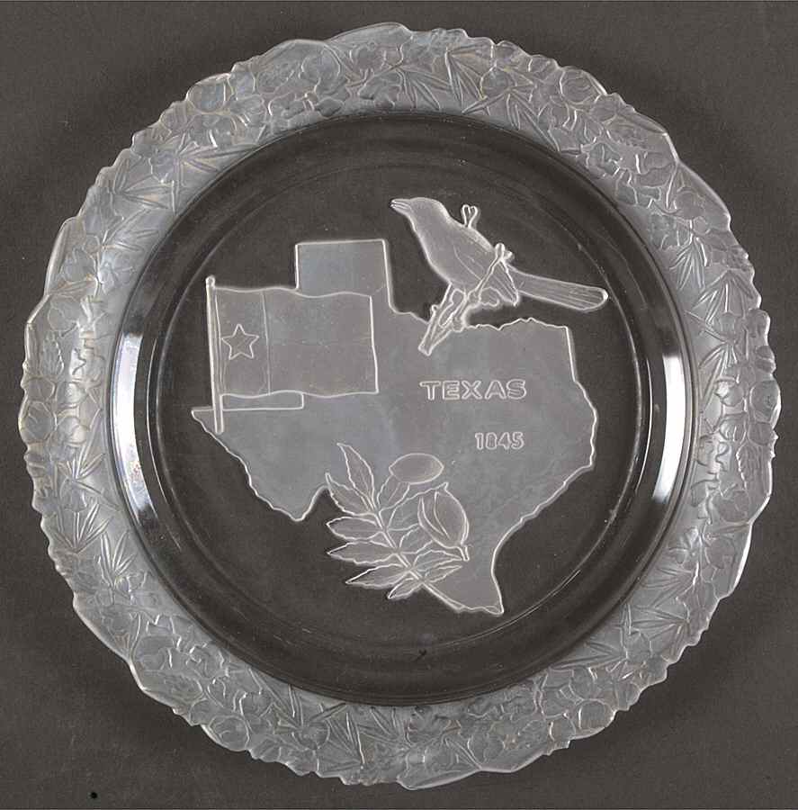 State Plate Texas - No Box by Fostoria-1