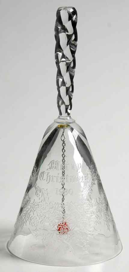 Christmas Bell 1980 - Boxed by Fostoria-1