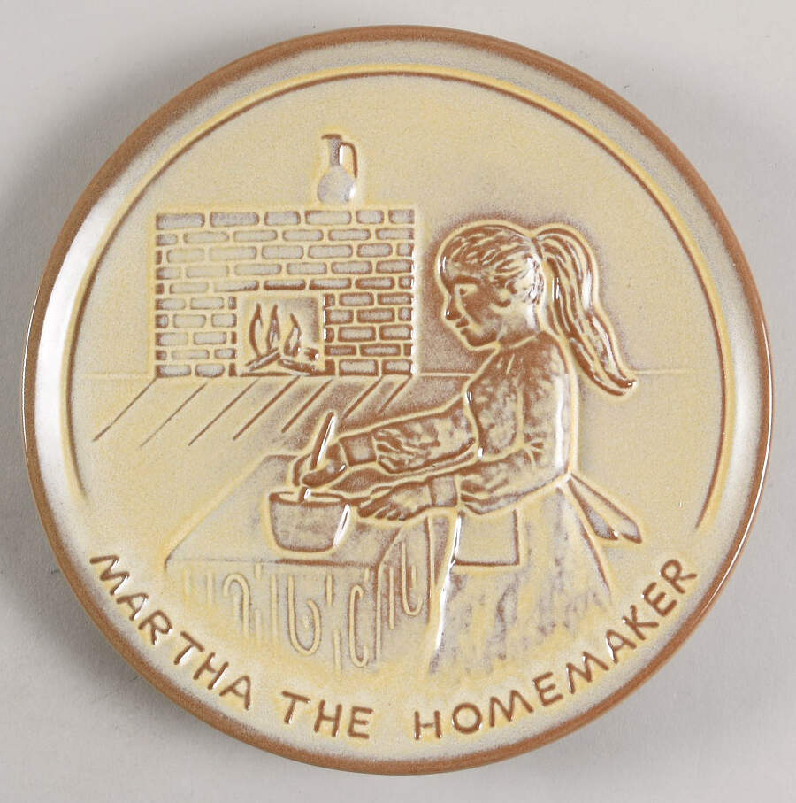 Teenagers of The Bible Martha The Homemaker - Boxed by Frankoma-1