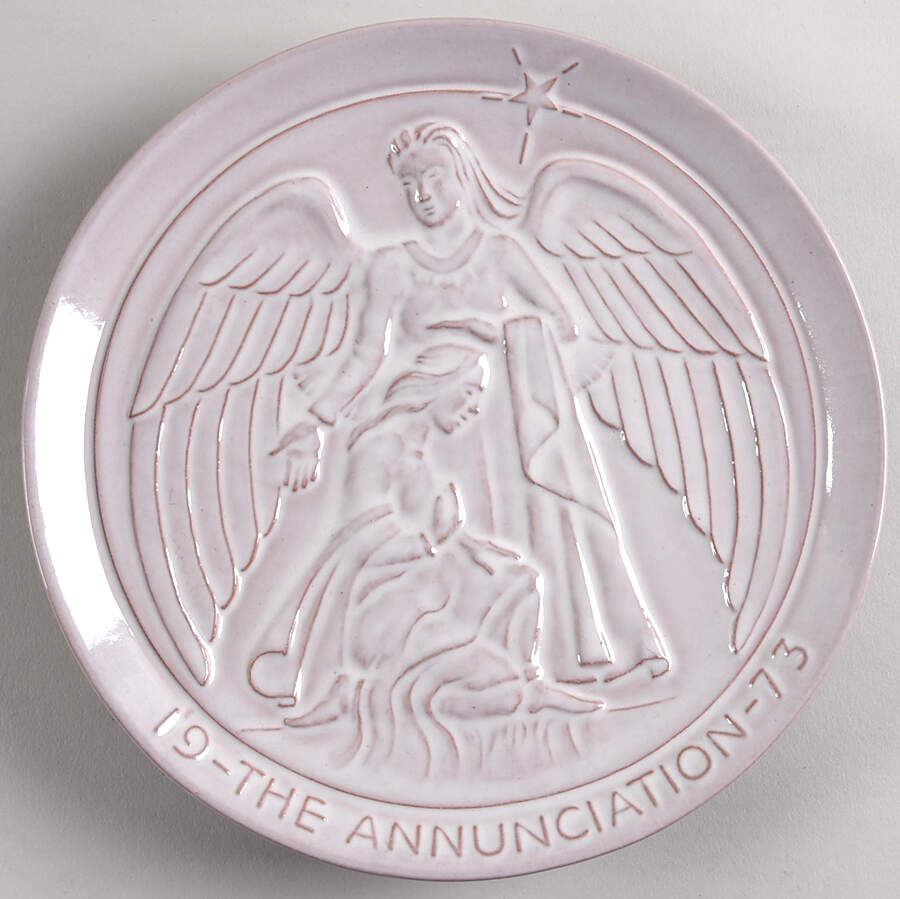 Christmas The Annunciation - Boxed by Frankoma-1