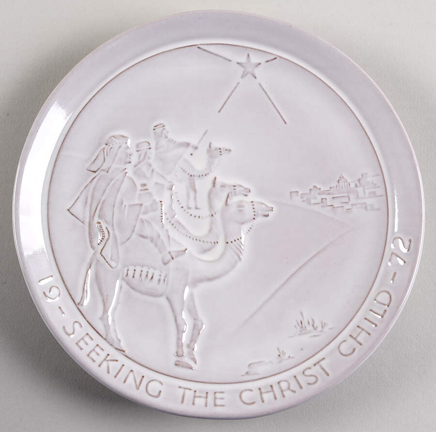 Christmas Seeking The Christ Child - No Box by Frankoma-1