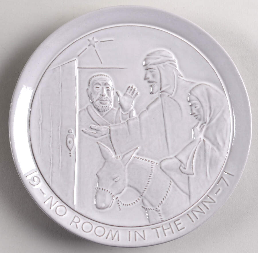 Christmas No Room In The Inn - Boxed by Frankoma-1