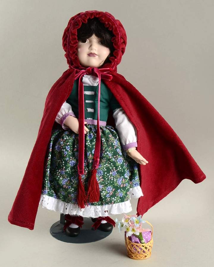 Fairy Tales Little Red Riding Hood - No Box by Franklin Mint-1