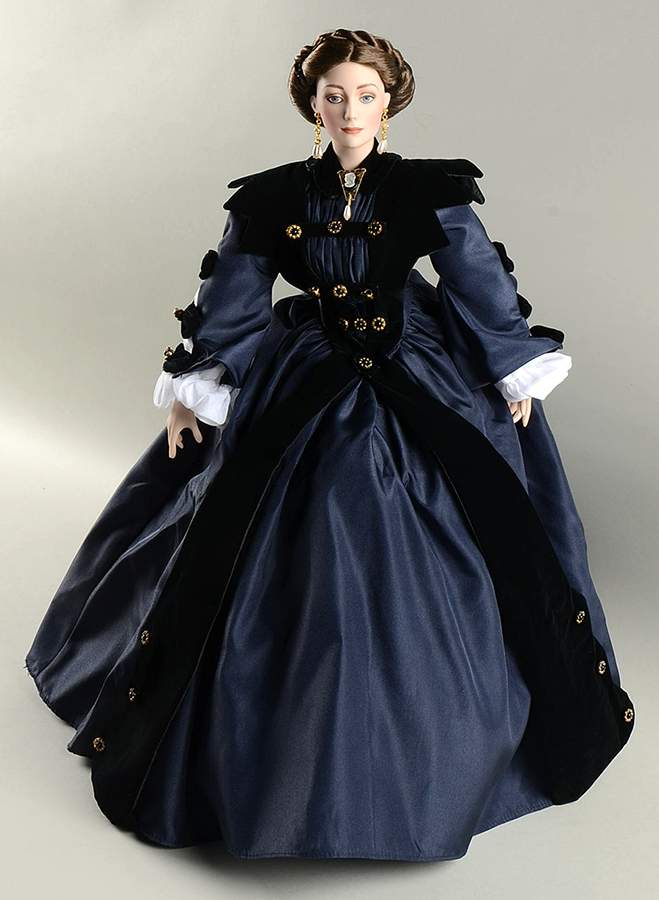 Gone with The Wind Ellen O'Hara - Boxed by Franklin Mint-1