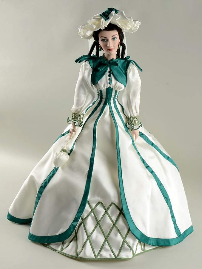Gone with The Wind Scarlett- Rhett's Promise - Boxed by Franklin Mint-1