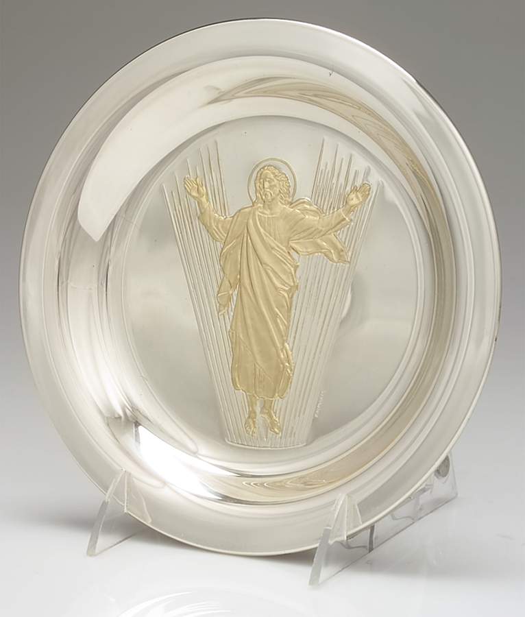 Annual Easter Plate The Resurrection By Frudakis - No Box by Franklin Mint-1