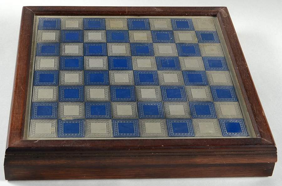 Civil War Chess Set Chess Board Only - Chess/Checkers Board Only by Franklin Mint-1