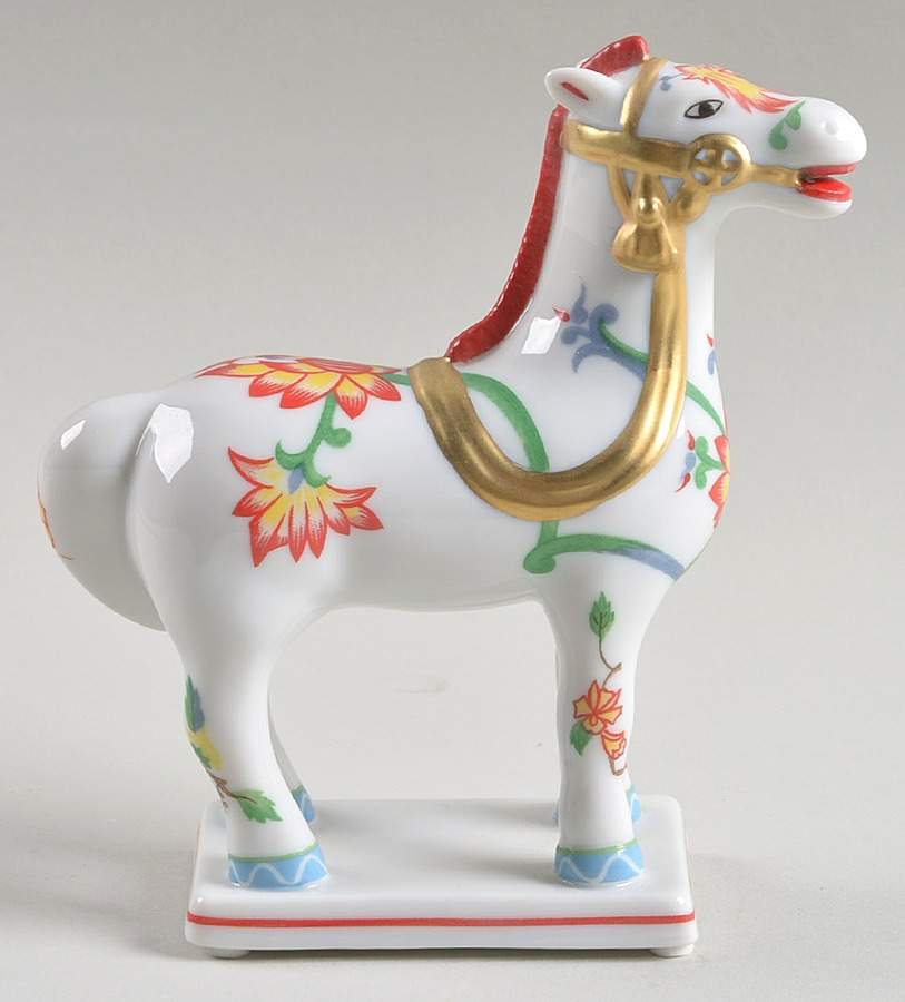 Treasury of Horses Kakiemon - No Box by Franklin Mint-1