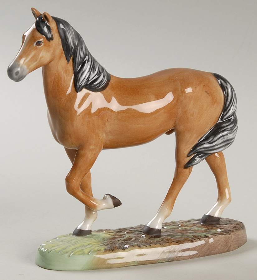 Treasury of Horses English-Horse - No Box by Franklin Mint-1