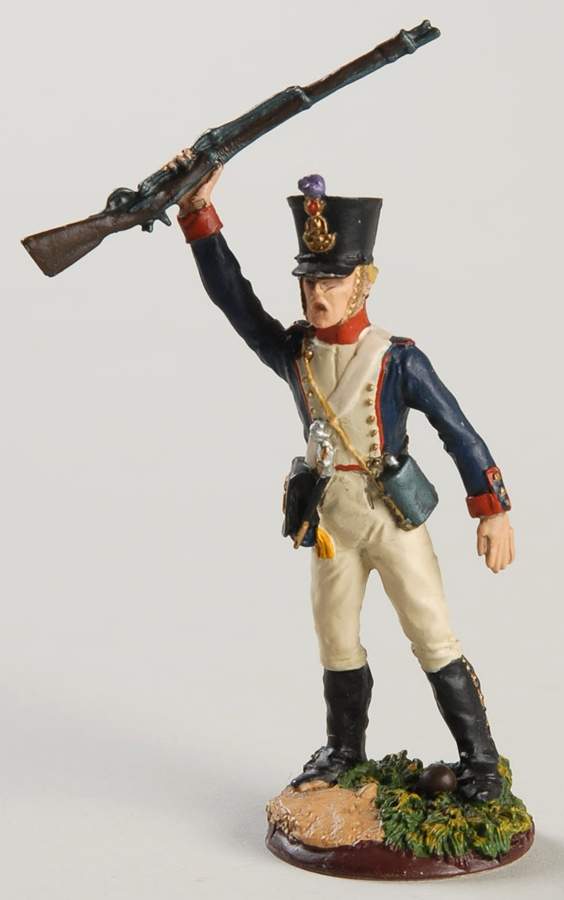 Regiments of Waterloo Fusilier-5th Regiment - No Box by Franklin Mint-1