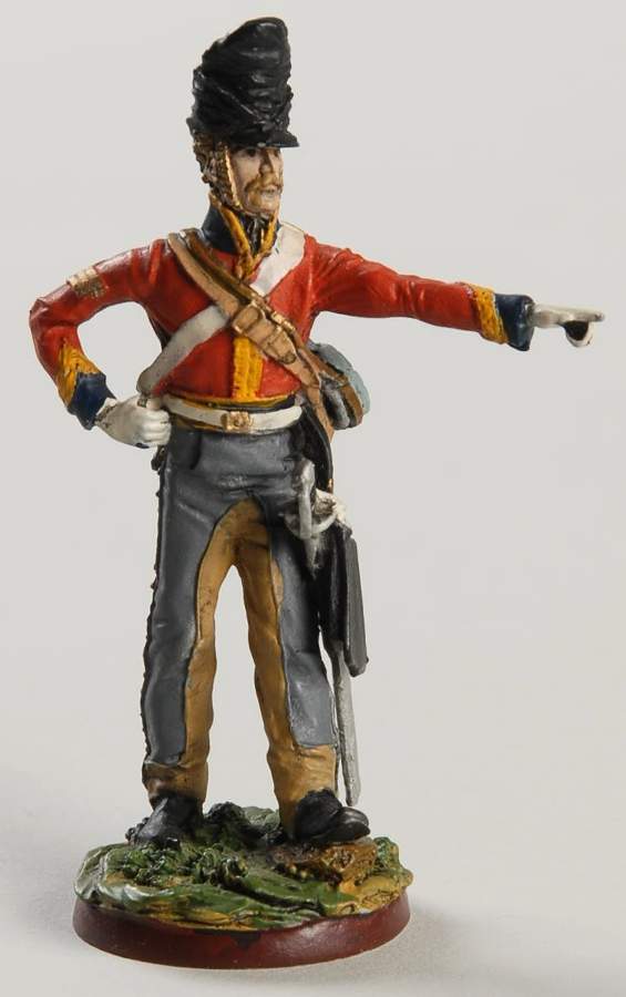 Regiments of Waterloo Sergeant-2nd Dragoons - Boxed by Franklin Mint-1