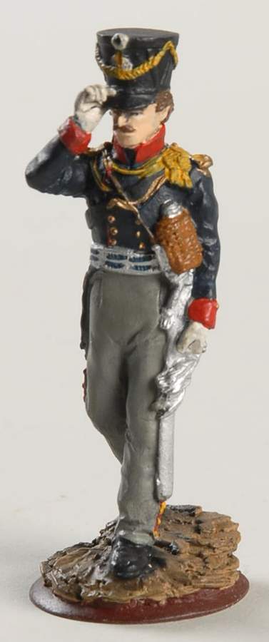 Regiments of Waterloo Leutnant-3rd Regiment - Boxed by Franklin Mint-1